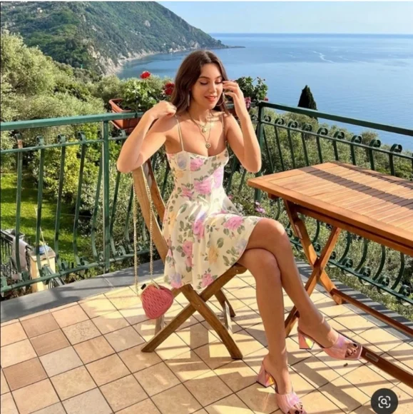 NWT ZARA *  Floral Corset Bustier Dress - Picture 6 of 12